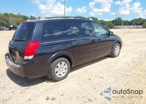 2006 Nissan Quest 3.5 from USA, damaged, VIN 5N1BV28U06N124791
